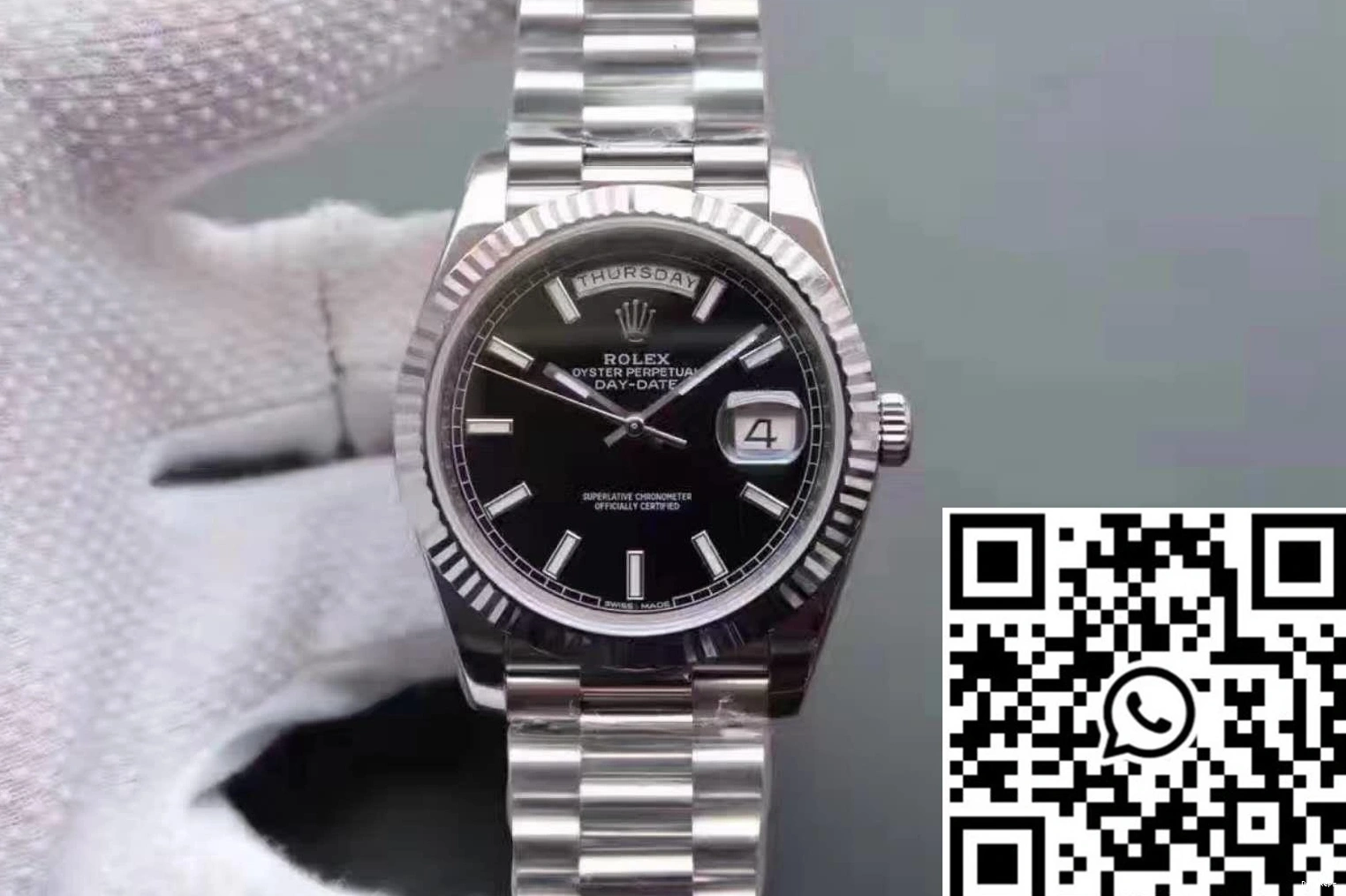 126334 EW Dial Anthracite II 41MM Rolex Factory Datejust 0423